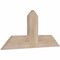 Ekena Millwork Portland Smooth Timber Gable Bracket, Douglas Fir, 36"W x 16"H x 1 1/2"D x 5 1/2"F, 11/12 Pitch GBW036X16X0206POR00SDF - alternate 5